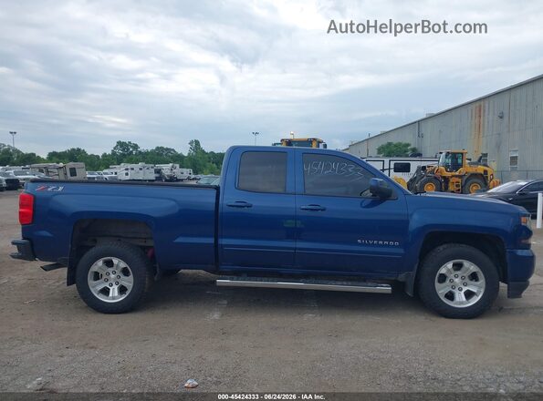 1GCVKREH7JZ131281 2018 CHEVROLET SILVERADO Blue უკანა სალონის ხედი
