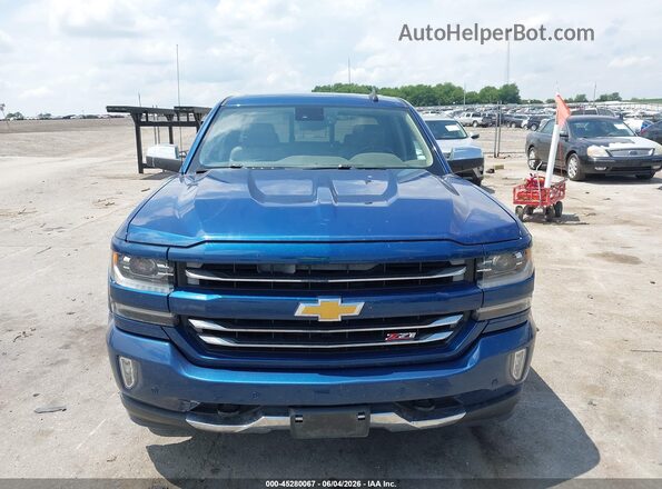 1GCVKSEC6HZ176122 2017 CHEVROLET SILVERADO Blue Vista frontal