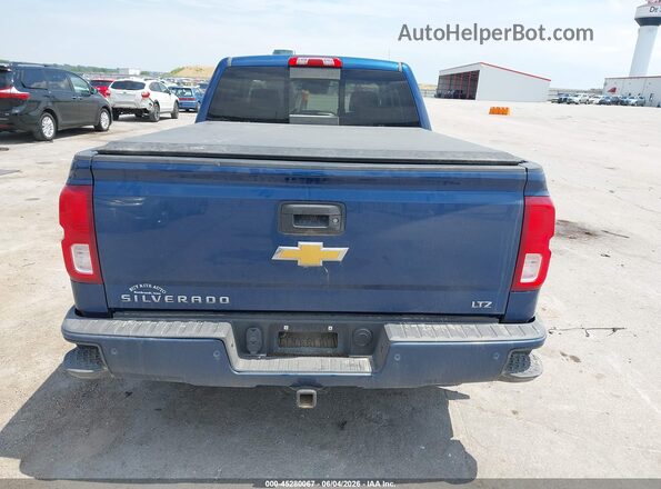 1GCVKSEC6HZ176122 2017 CHEVROLET SILVERADO Blue 