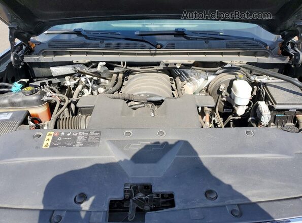 1GCVKSEC8JZ121404 2018 CHEVROLET SILVERADO Gray უკანა სალონის ხედი
