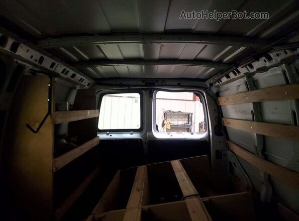1GCWGAF73M1241552 2021 CHEVROLET EXPRESS White Rear seats view