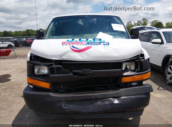 1GCWGAFF1H1348578 2017 CHEVROLET EXPRESS White Instrument cluster view