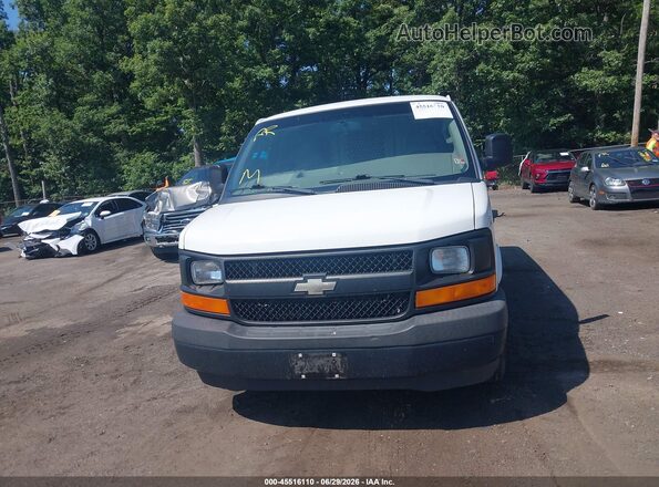 1GCWGAFF2H1133906 2017 CHEVROLET EXPRESS White Widok zestawu wskaźników