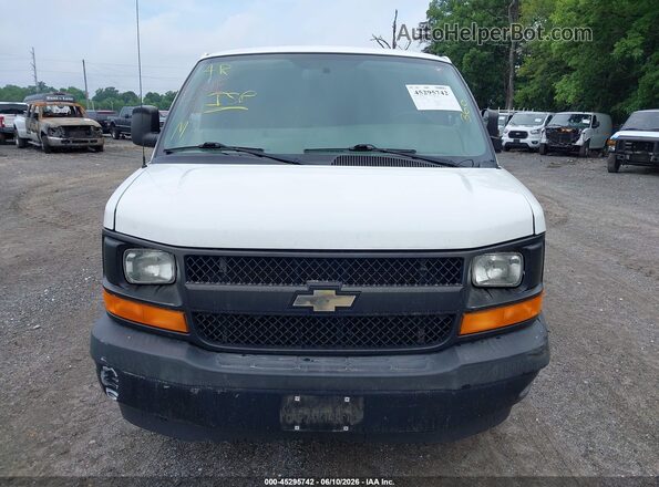 1GCWGAFF5H1133852 2017 CHEVROLET EXPRESS White ხელსაწყოთა პანელის ხედი
