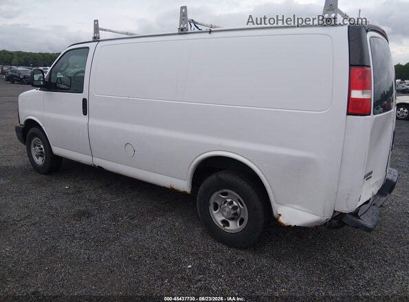 1GCWGAFF8G1236780 2016 CHEVROLET EXPRESS White Trasero izquierdo