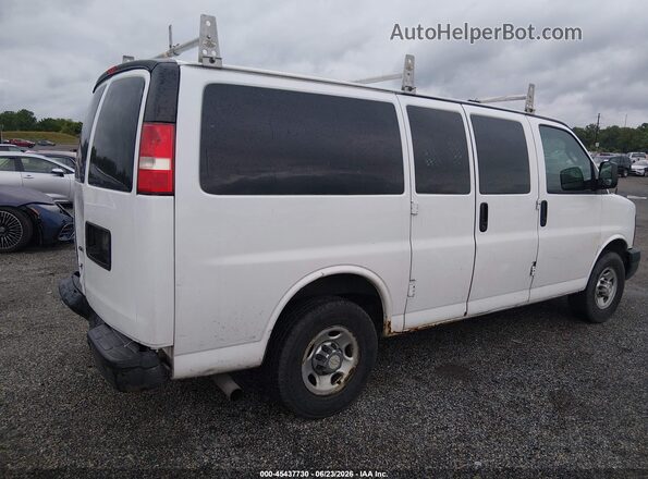 1GCWGAFF8G1236780 2016 CHEVROLET EXPRESS White Trasero derecho