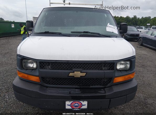 1GCWGAFF8G1236780 2016 CHEVROLET EXPRESS White Vista del cuadro de instrumentos