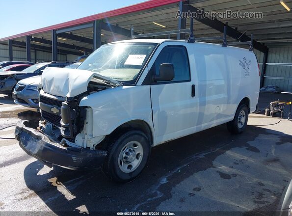 1GCWGAFF9G1156808 2016 CHEVROLET EXPRESS White Vista tres cuartos delantera izquierda