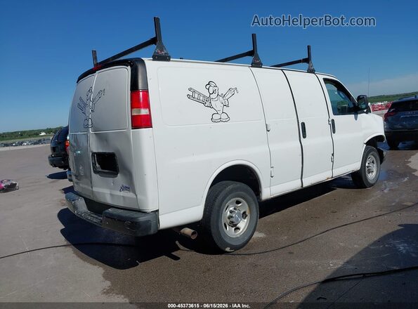 1GCWGAFF9G1156808 2016 CHEVROLET EXPRESS White Trasero derecho
