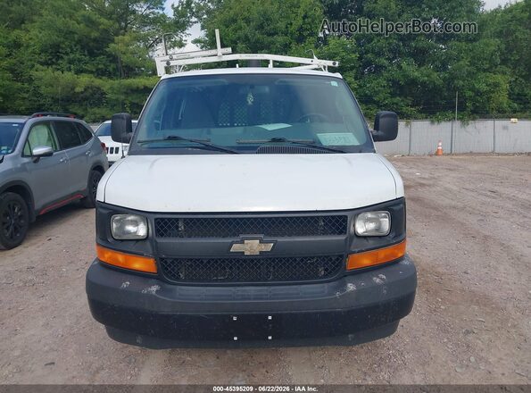 1GCWGAFFXH1223384 2017 CHEVROLET EXPRESS Белый Вид щитка приборов