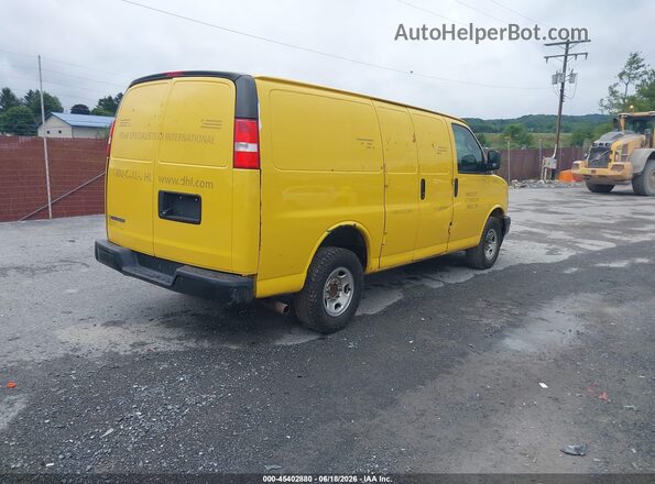 1GCWGAFG1J1316695 2018 CHEVROLET EXPRESS Yellow 