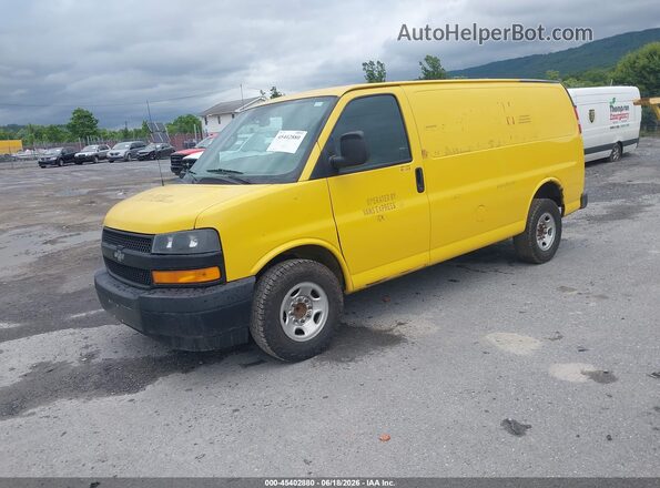 1GCWGAFG1J1316695 2018 CHEVROLET EXPRESS Yellow 