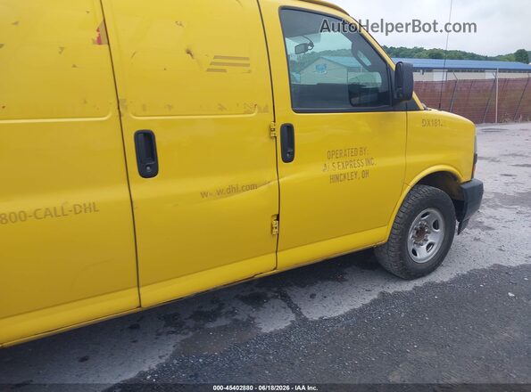 1GCWGAFG1J1316695 2018 CHEVROLET EXPRESS Yellow 