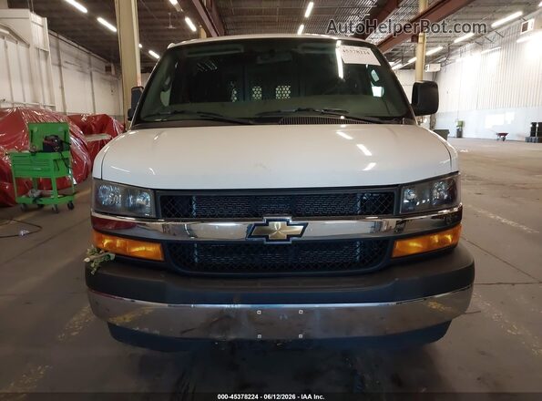 1GCWGAFG1K1241093 2019 CHEVROLET EXPRESS White Вид щитка приладів