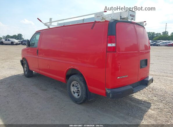 1GCWGAFP0M1305210 2021 CHEVROLET EXPRESS Red Tył lewy