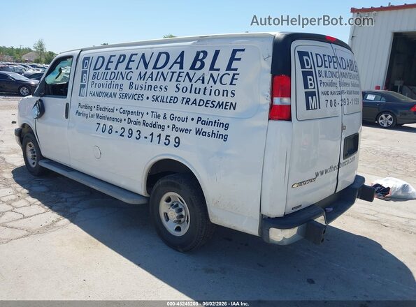 1GCWGAFP0N1195499 2022 CHEVROLET EXPRESS White Հետևի ձախ