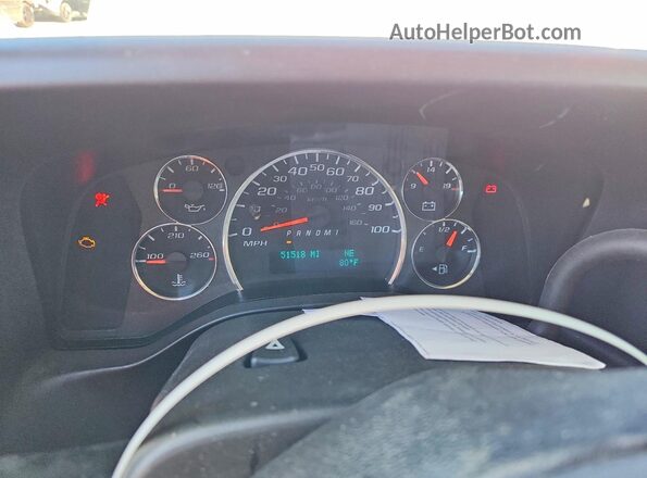 1GCWGAFP1M1188592 2021 CHEVROLET EXPRESS White Instrument cluster view