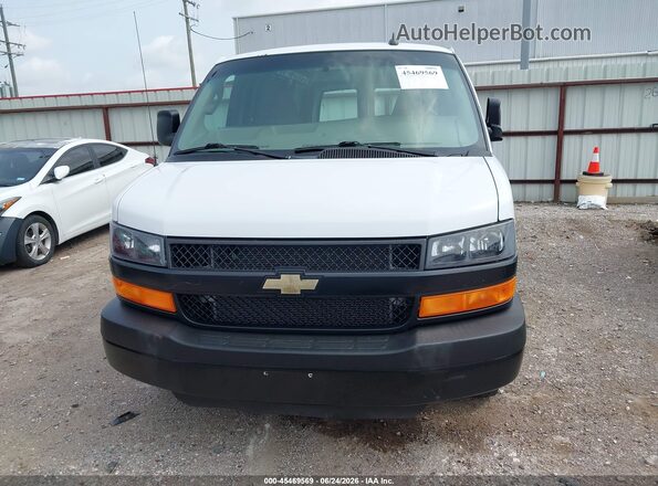 1GCWGAFP1P1102511 2023 CHEVROLET EXPRESS White ხელსაწყოთა პანელის ხედი