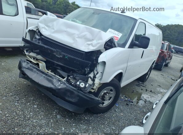 1GCWGAFP2M1285025 2021 CHEVROLET EXPRESS White Front left