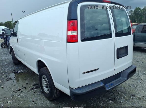1GCWGAFP2M1285025 2021 CHEVROLET EXPRESS White Rear left
