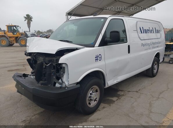 1GCWGAFP4P1219368 2023 CHEVROLET EXPRESS White Առջևի ձախ երեք քառորդ տեսարան