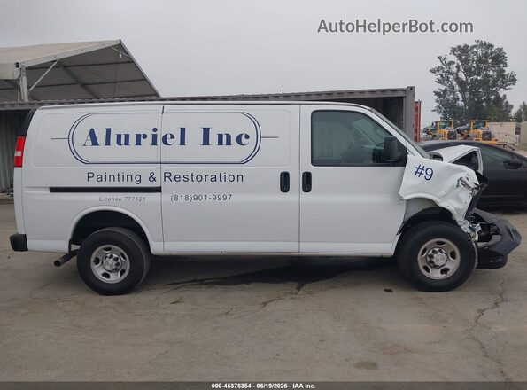 1GCWGAFP4P1219368 2023 CHEVROLET EXPRESS White Սալոնի 360 աստիճան տեսք