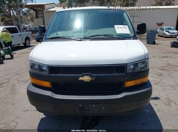 1GCWGAFP4P1222707 2023 CHEVROLET EXPRESS White Widok wnętrza z tyłu