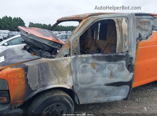 1GCWGAFP8K1140942 2019 CHEVROLET EXPRESS Оранжевый Вид спереди
