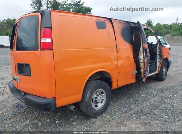 1GCWGAFP8K1140942 2019 CHEVROLET EXPRESS Оранжевый Задняя правая четверть
