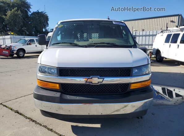 1GCWGAFP8P1127759 2023 CHEVROLET EXPRESS Белый Вид спереди