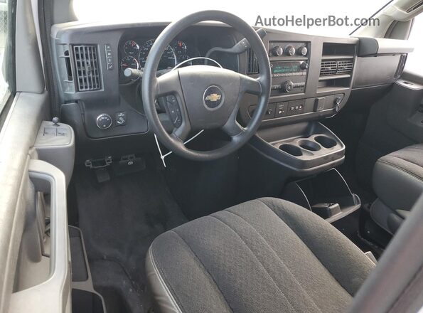 1GCWGAFP8P1127759 2023 CHEVROLET EXPRESS Белый Вид панели приборов