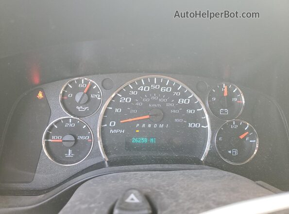 1GCWGAFP8P1127759 2023 CHEVROLET EXPRESS Белый Вид щитка приборов