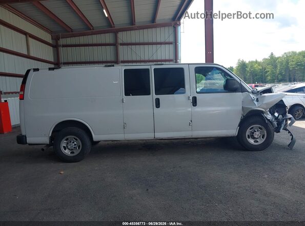 1GCWGBFG0L1125908 2020 CHEVROLET EXPRESS White Rear interior view
