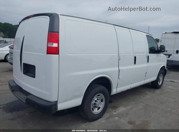 1GCZGGF72M1157397 2021 CHEVROLET EXPRESS White Հետևի աջ