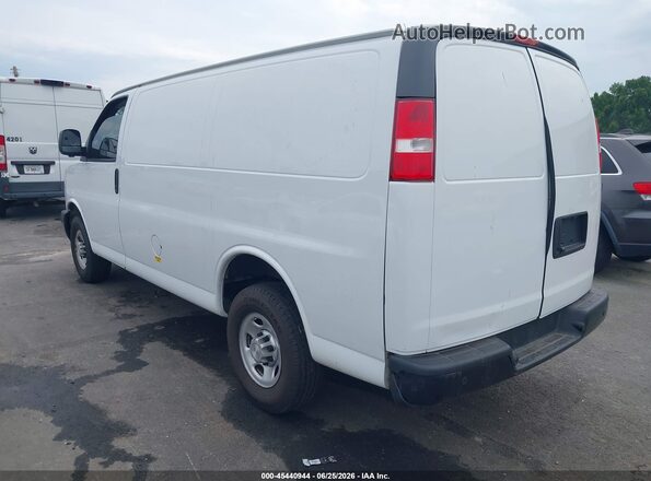 1GCZGGF72M1157397 2021 CHEVROLET EXPRESS White Հետևի ձախ