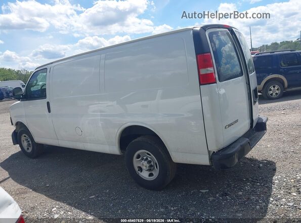1GCZGGFP4P1255058 2023 CHEVROLET EXPRESS White Սալոնի 360 աստիճան տեսք