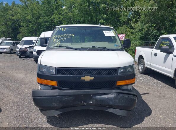 1GCZGGFP4P1255058 2023 CHEVROLET EXPRESS White Սարքավորումների վահանակի տեսք