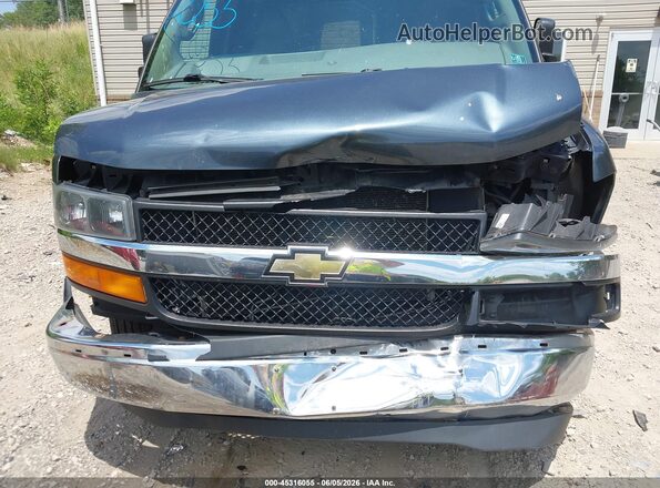 1GCZGHFGXK1176430 2019 CHEVROLET EXPRESS Gray წინა ხედი