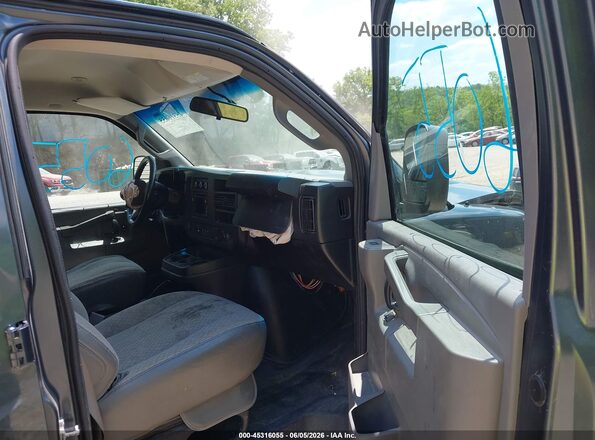 1GCZGHFGXK1176430 2019 CHEVROLET EXPRESS Gray წინა სალონის ხედი