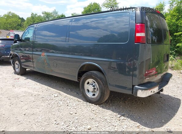 1GCZGHFGXK1176430 2019 CHEVROLET EXPRESS Gray უკანა მარცხენა