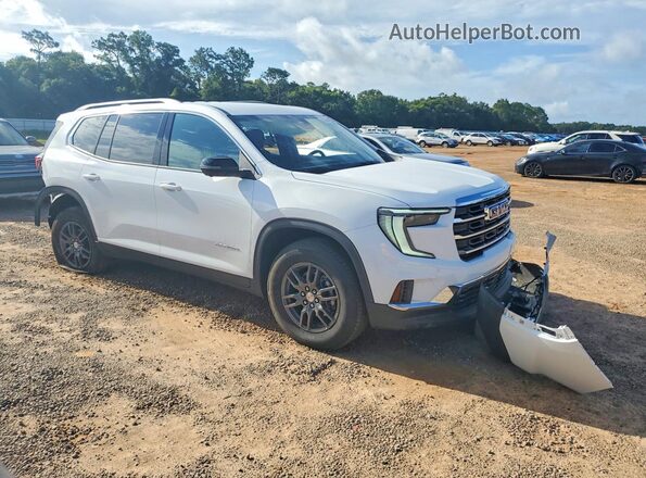 1GKENKKS6TJ275344 2026 GMC ACADIA White 