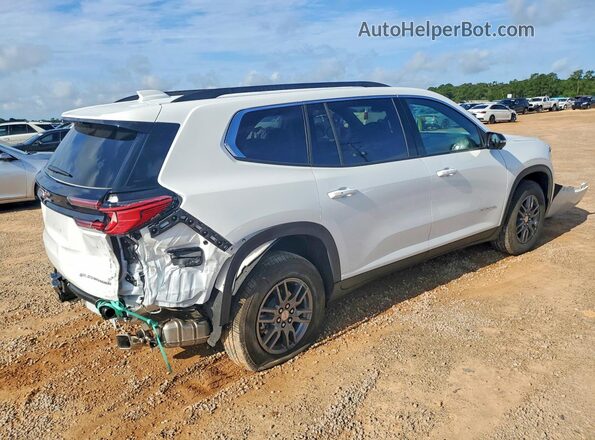 1GKENKKS6TJ275344 2026 GMC ACADIA White 
