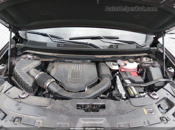 1GKENKKS7RJ211404 2024 GMC ACADIA Фиолетовый Вид сзади
