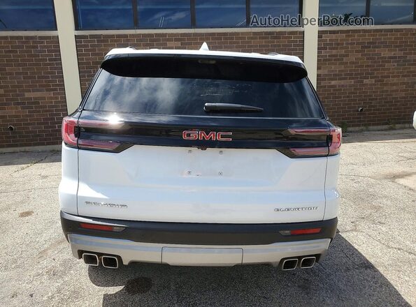 1GKENKKSXTJ252746 2026 GMC ACADIA Белый Вид сзади