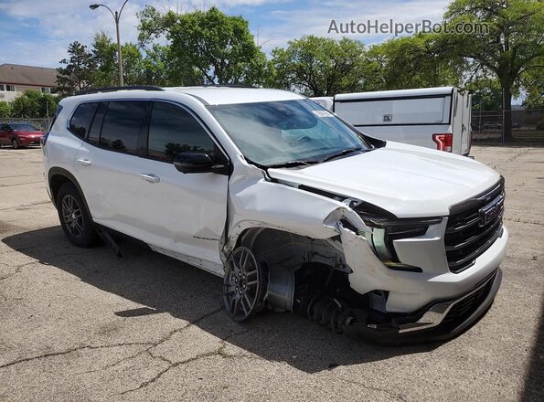 1GKENKKSXTJ252746 2026 GMC ACADIA Белый Вид наклейки с VIN-кодом