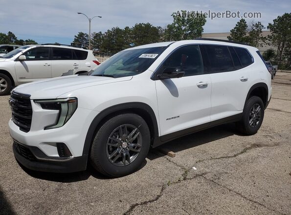 1GKENKKSXTJ252746 2026 GMC ACADIA Белый Панорамный вид салона 360°