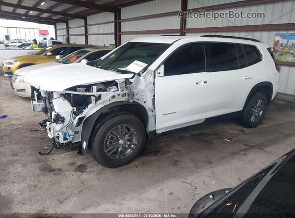 1GKENKRS1SJ135576 2025 GMC ACADIA White Przód lewy