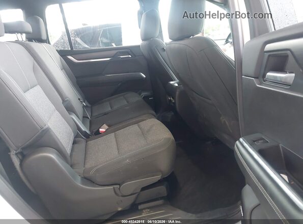 1GKENKRS1SJ135576 2025 GMC ACADIA White Widok naklejki z numerem VIN