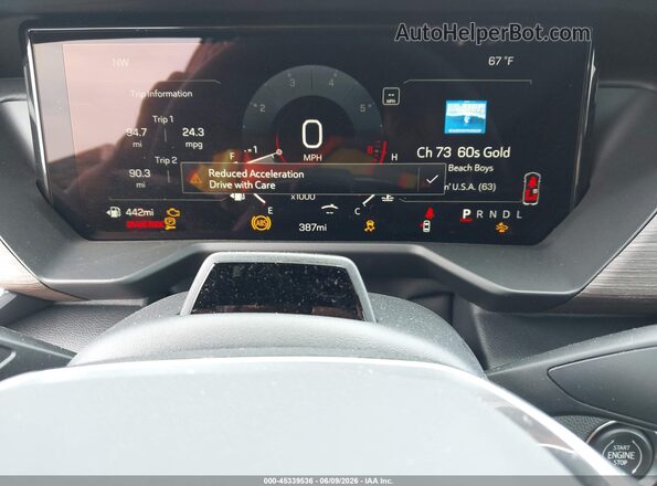 1GKENLKS7TJ289677 2026 GMC ACADIA Red Հետևի նստատեղերի տեսք