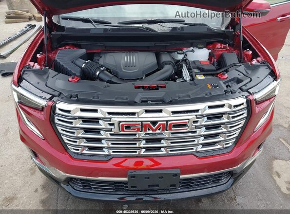 1GKENLKS7TJ289677 2026 GMC ACADIA Red Հետևի տեսք